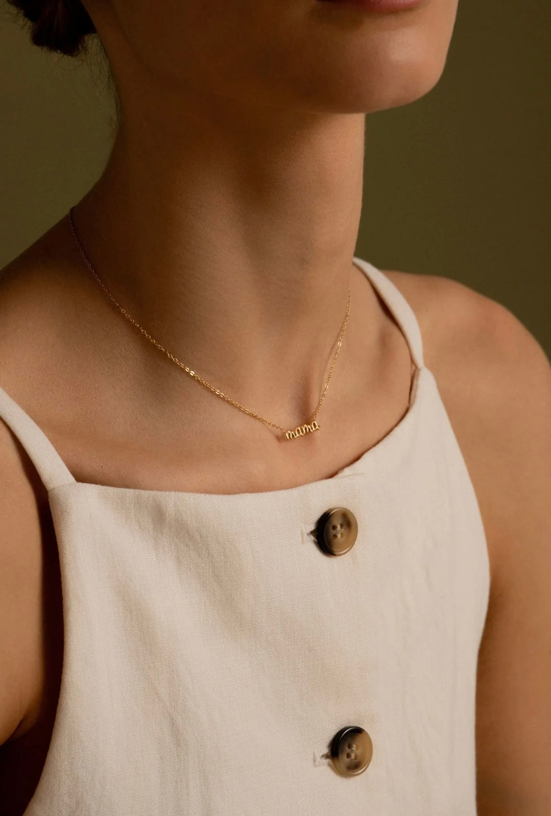 Mama Gold Necklace