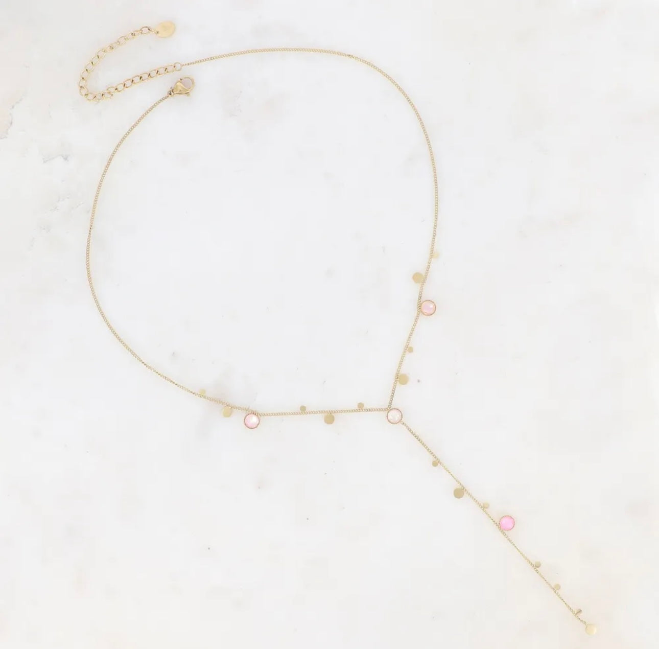 Khalissa Y Necklace Gold