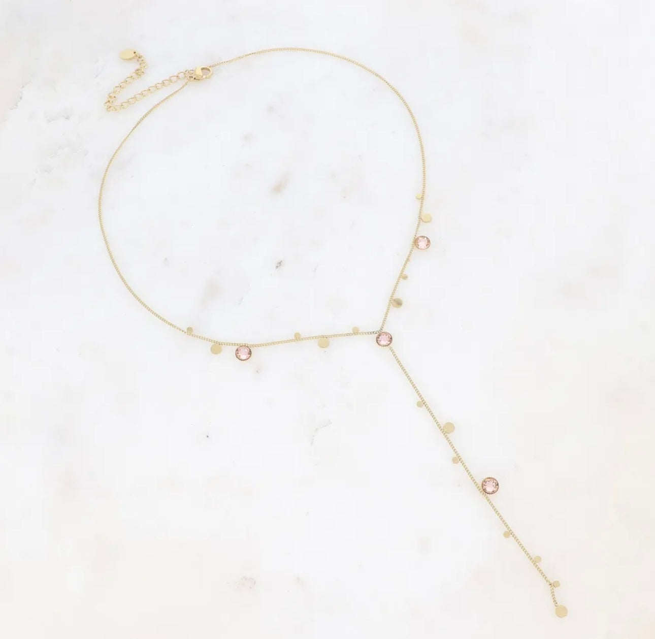 Khalissa Y Necklace Gold