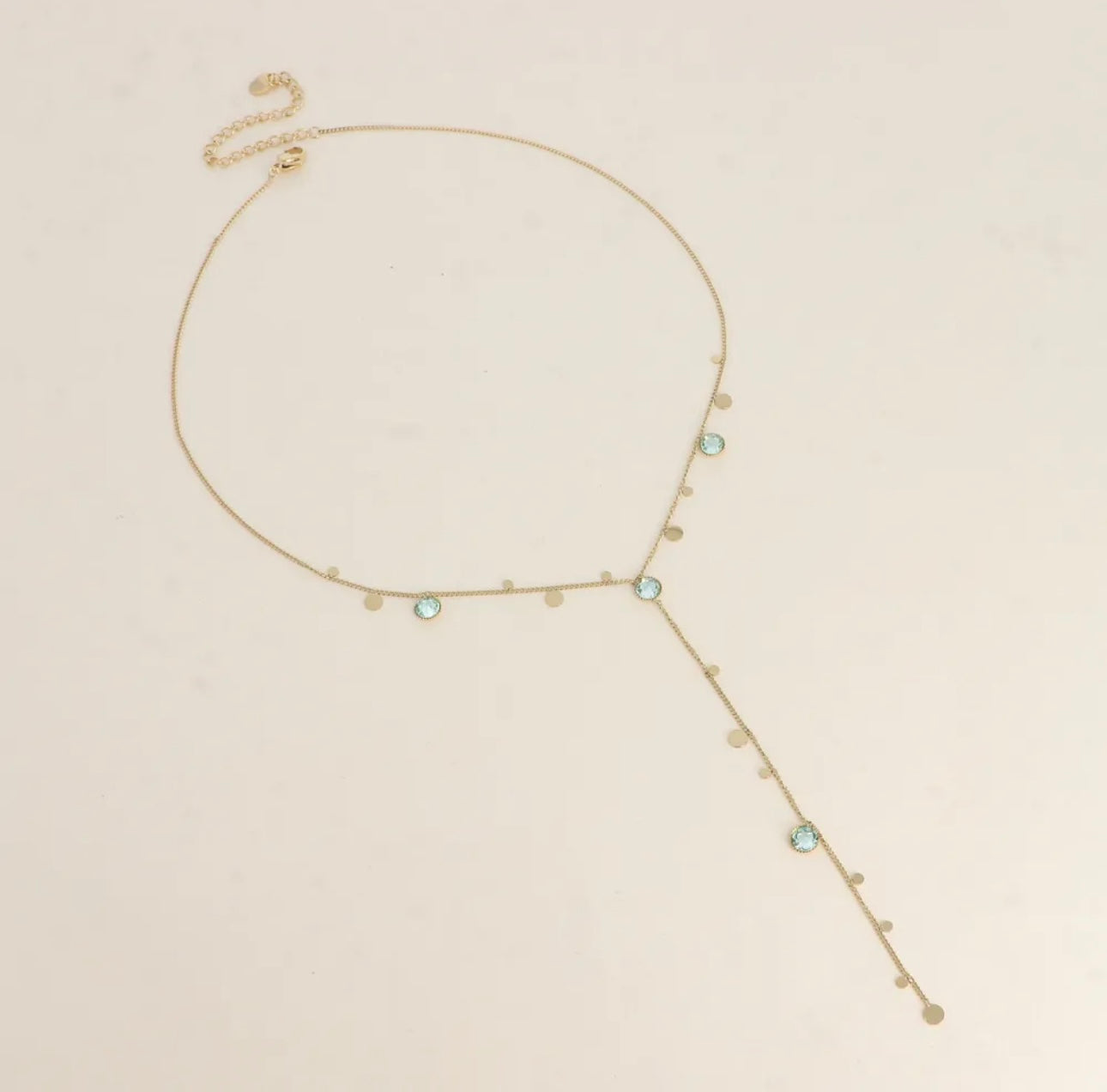 Khalissa Y Necklace Gold