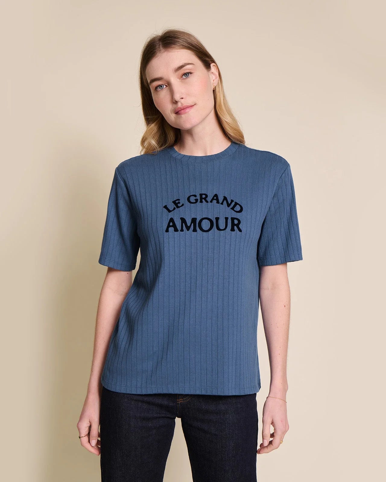 Tee-Shirt “Le Grand Amour” Blue