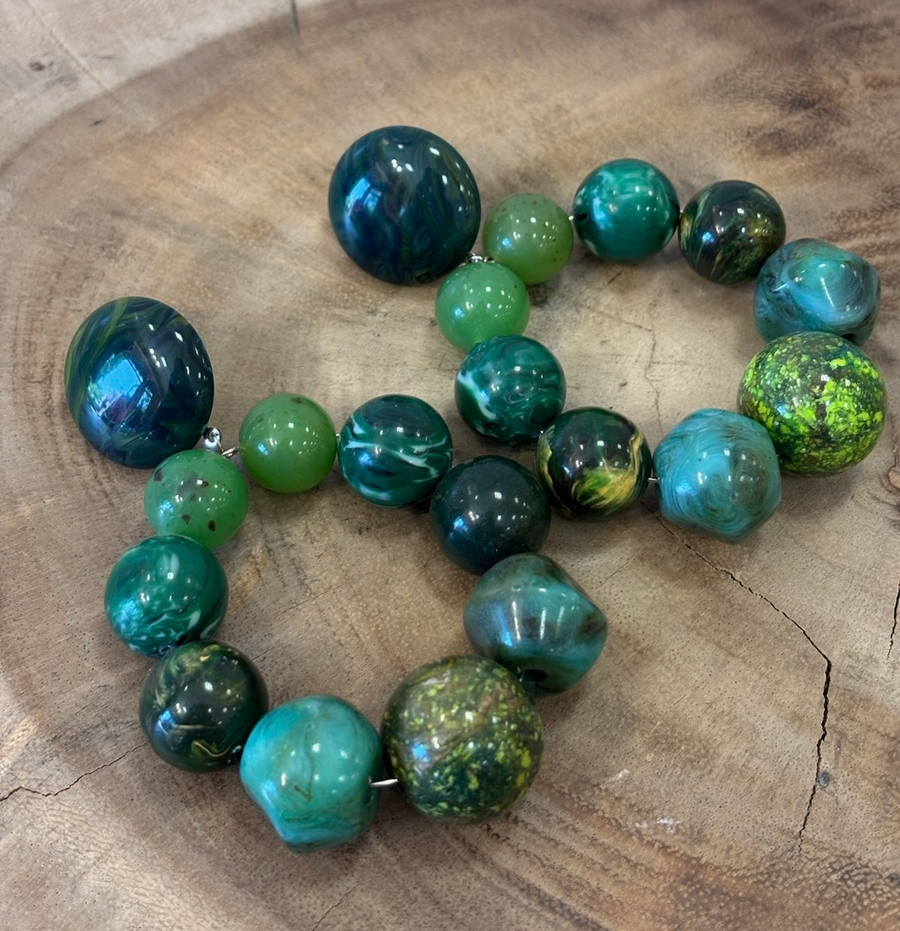 Bastille Earrings Green