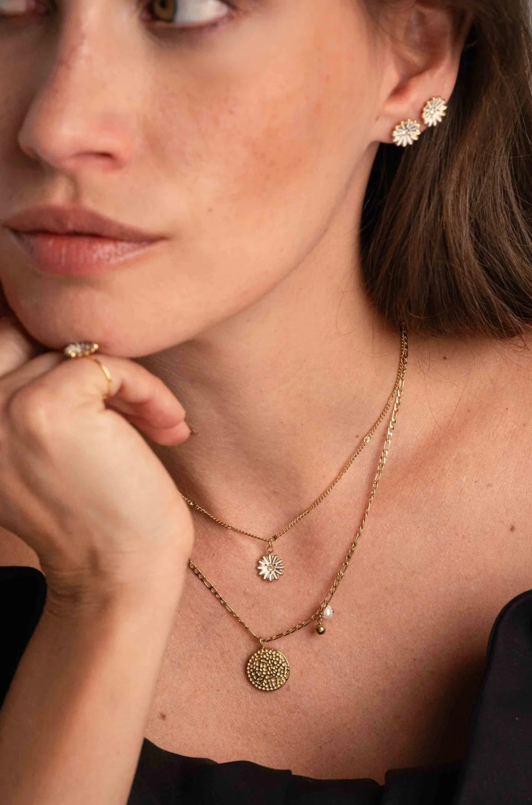 Aloysia Necklace Gold
