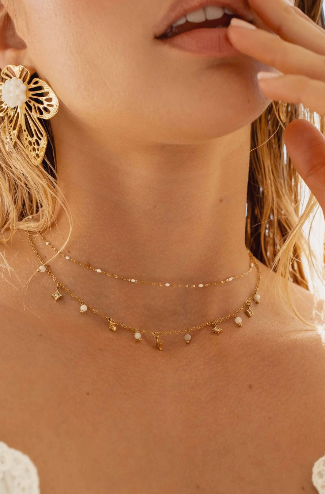 Liliah Necklace Gold