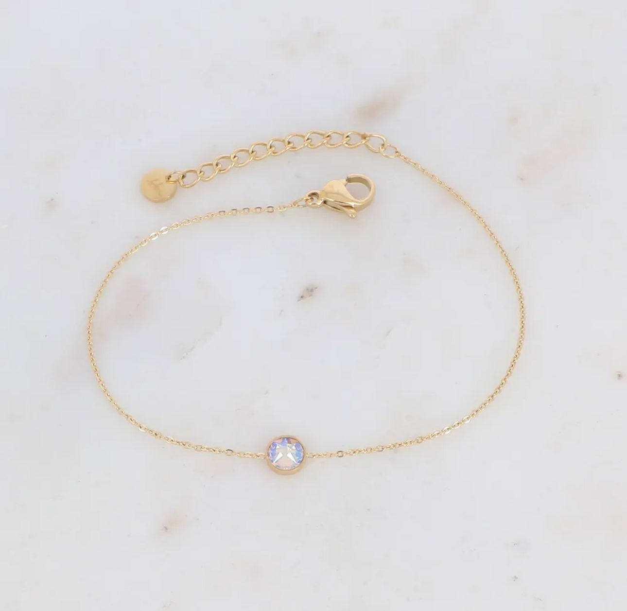 Sohan Bracelet Gold & Swarovski Crystals
