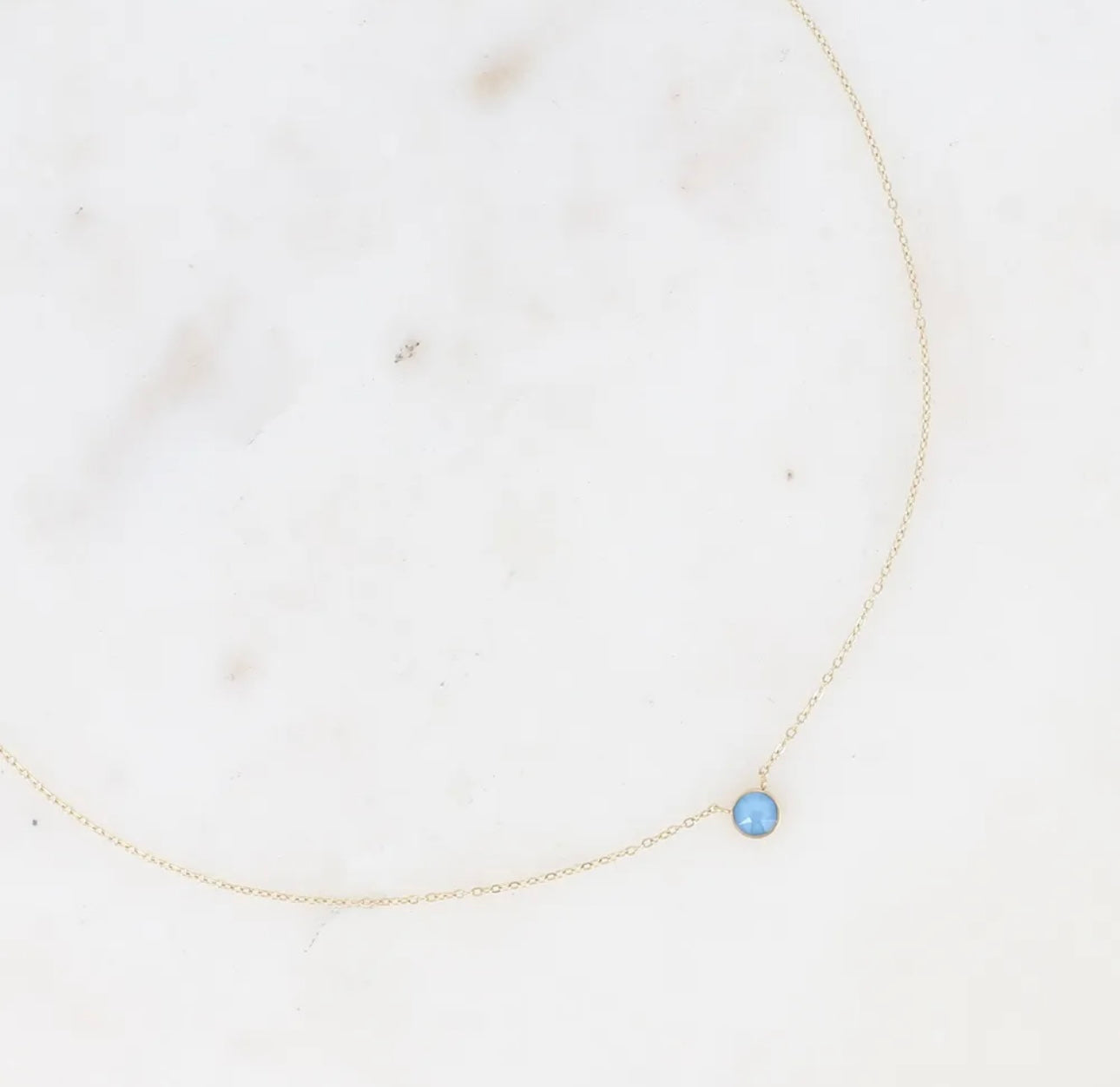 Sohan Necklace Gold Swarovski Crystal