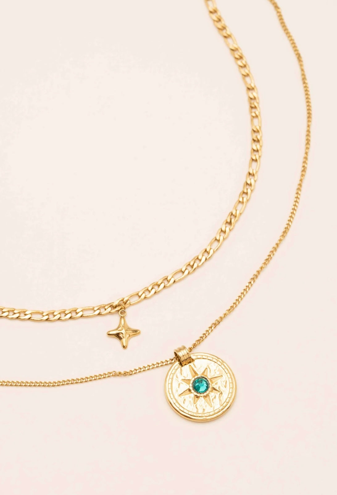 Calandra Multi Layering Necklace Gold