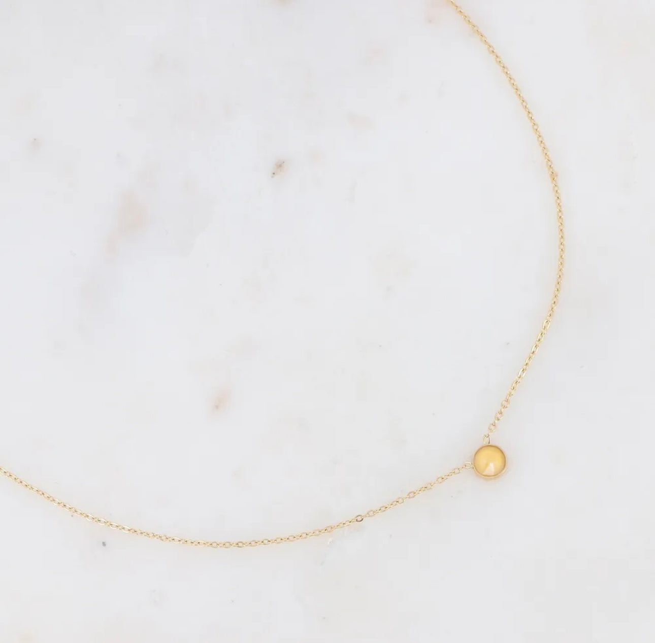 Sohan Necklace Gold Swarovski Crystal