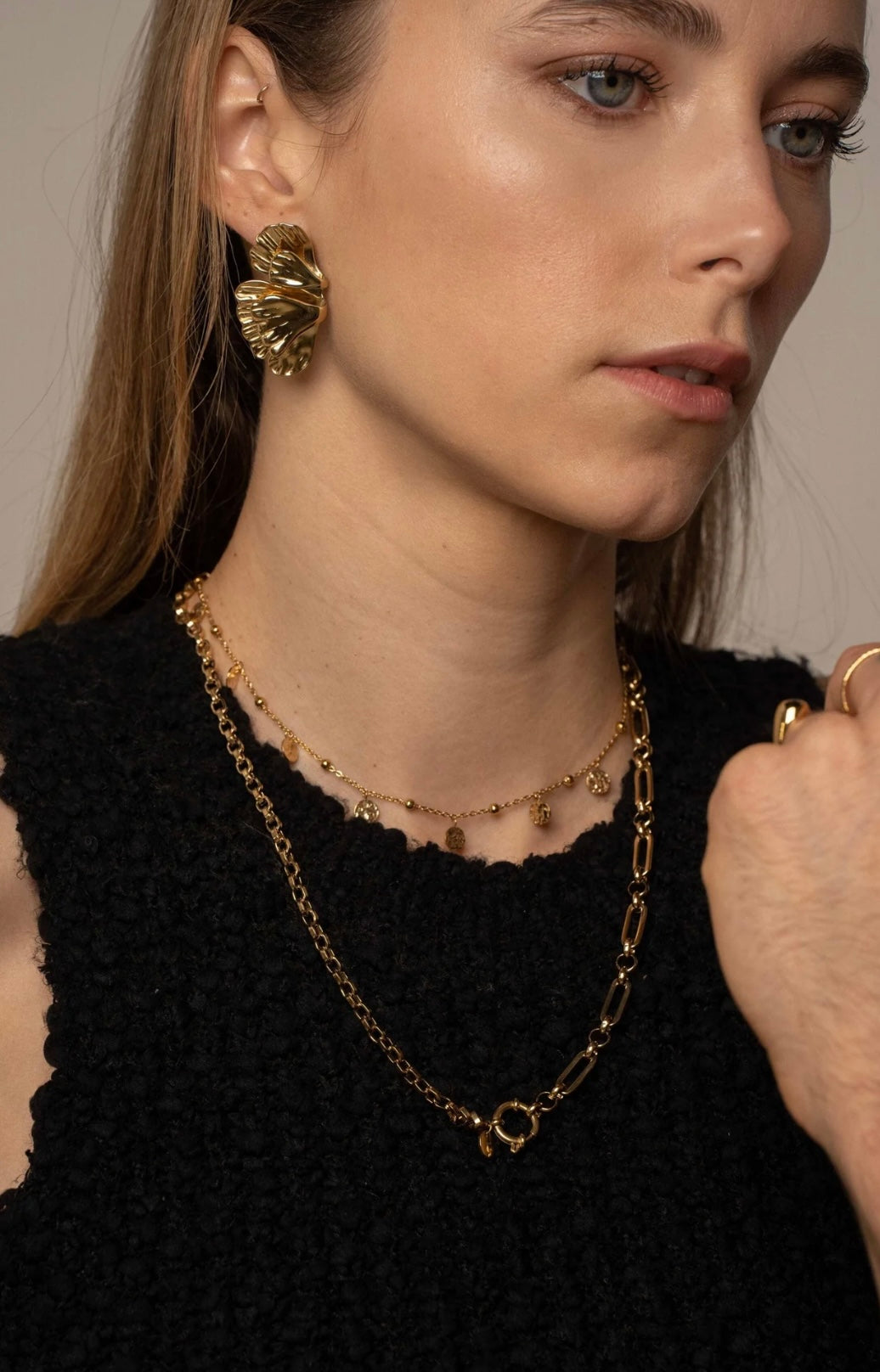 Celestina Necklace Gold
