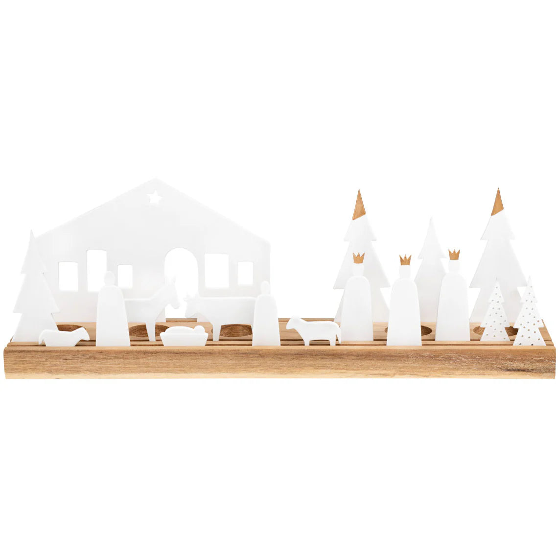 Nativity Tealight Holder - Grand