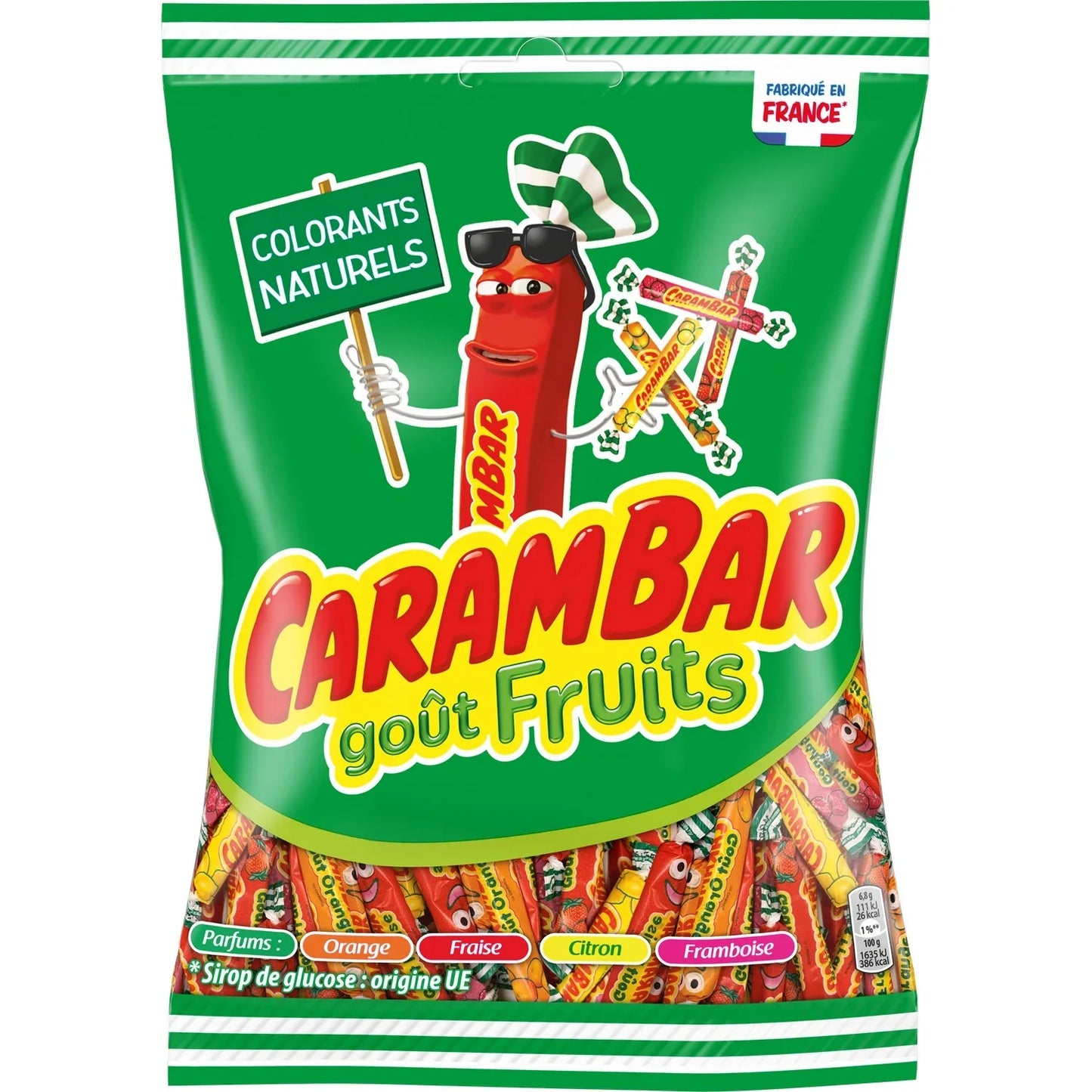 Carambar fruits - La Pie Qui Chante