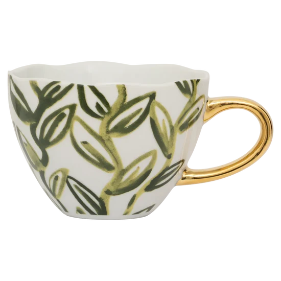 MUG TEA Cappuccino/Tea 108075 Evergreen Sprig