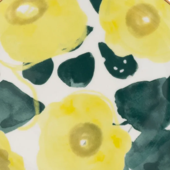 Good Morning Plate Foral Art 108199