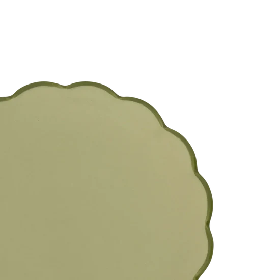 Good Morning plate Sculpted Ø17cm 108339 Pale Green