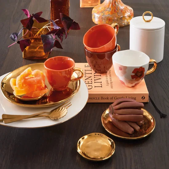 MUG TEA Cappuccino/Tea Burnt Orange 107247