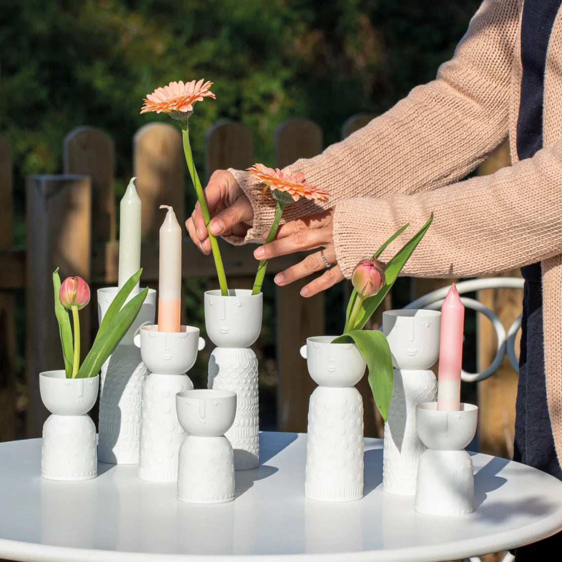 Natural Forms Vase Lucia 7.1” - R16460