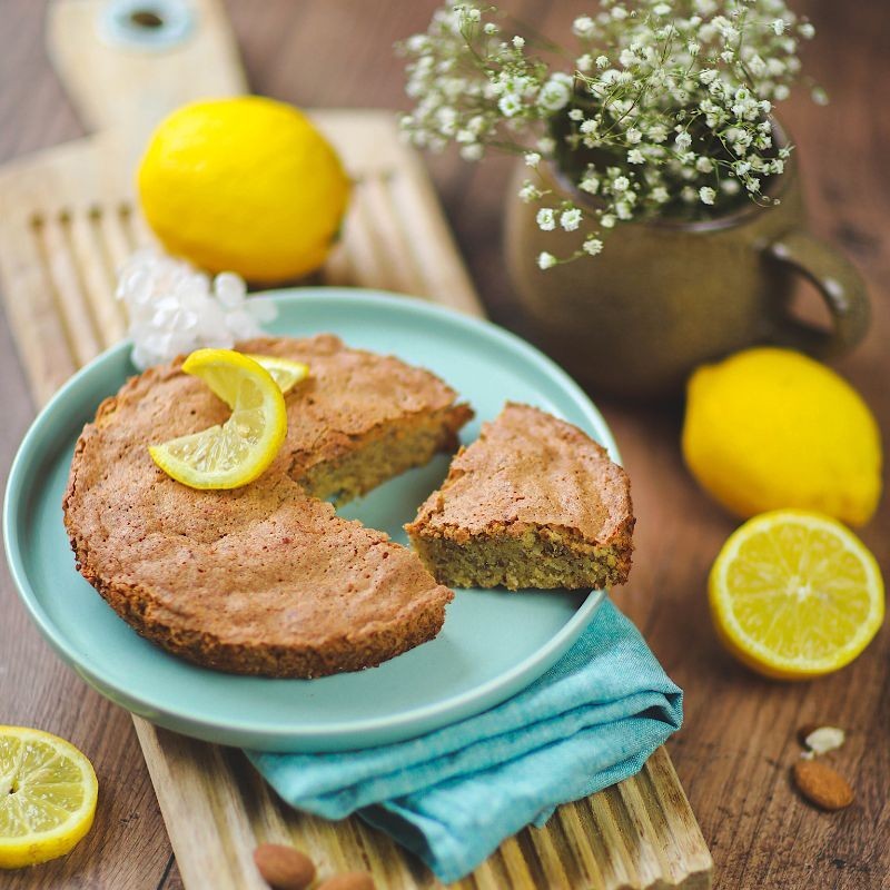 Almond cake w/ lemon, gluten-free - Biscuiterie de Provence 240g (8.5oz)