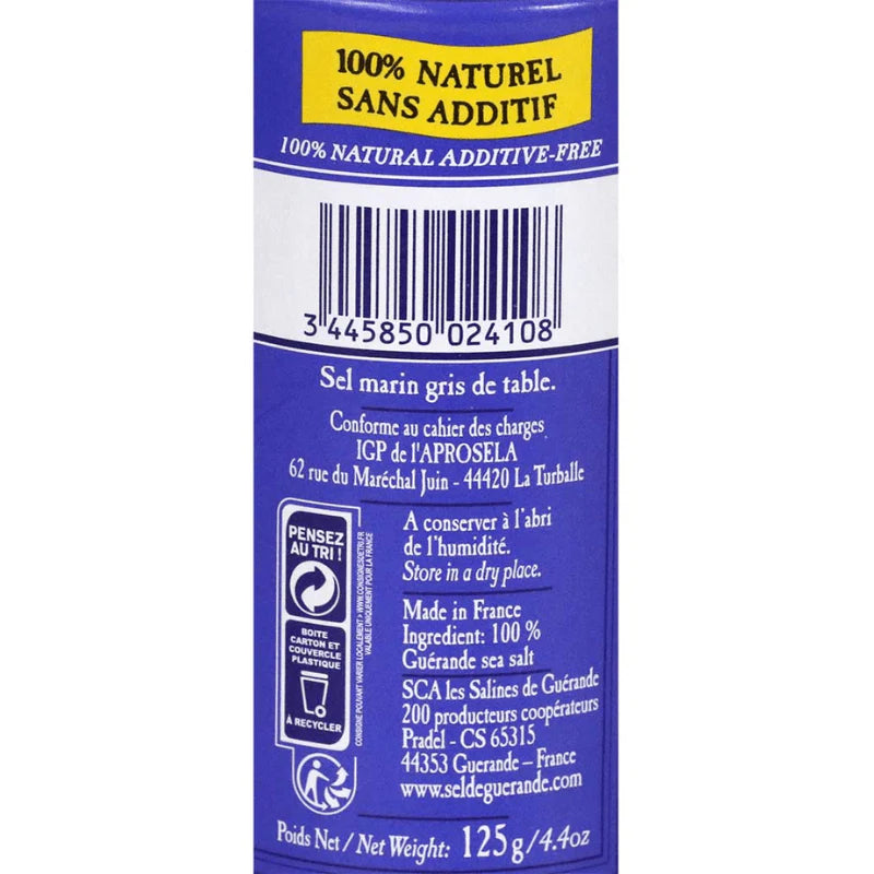 Fine Sea Salt from Guérande 125g
