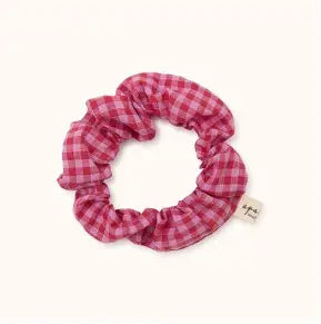 Hair Scrunchies Manju - Damier Fuschia