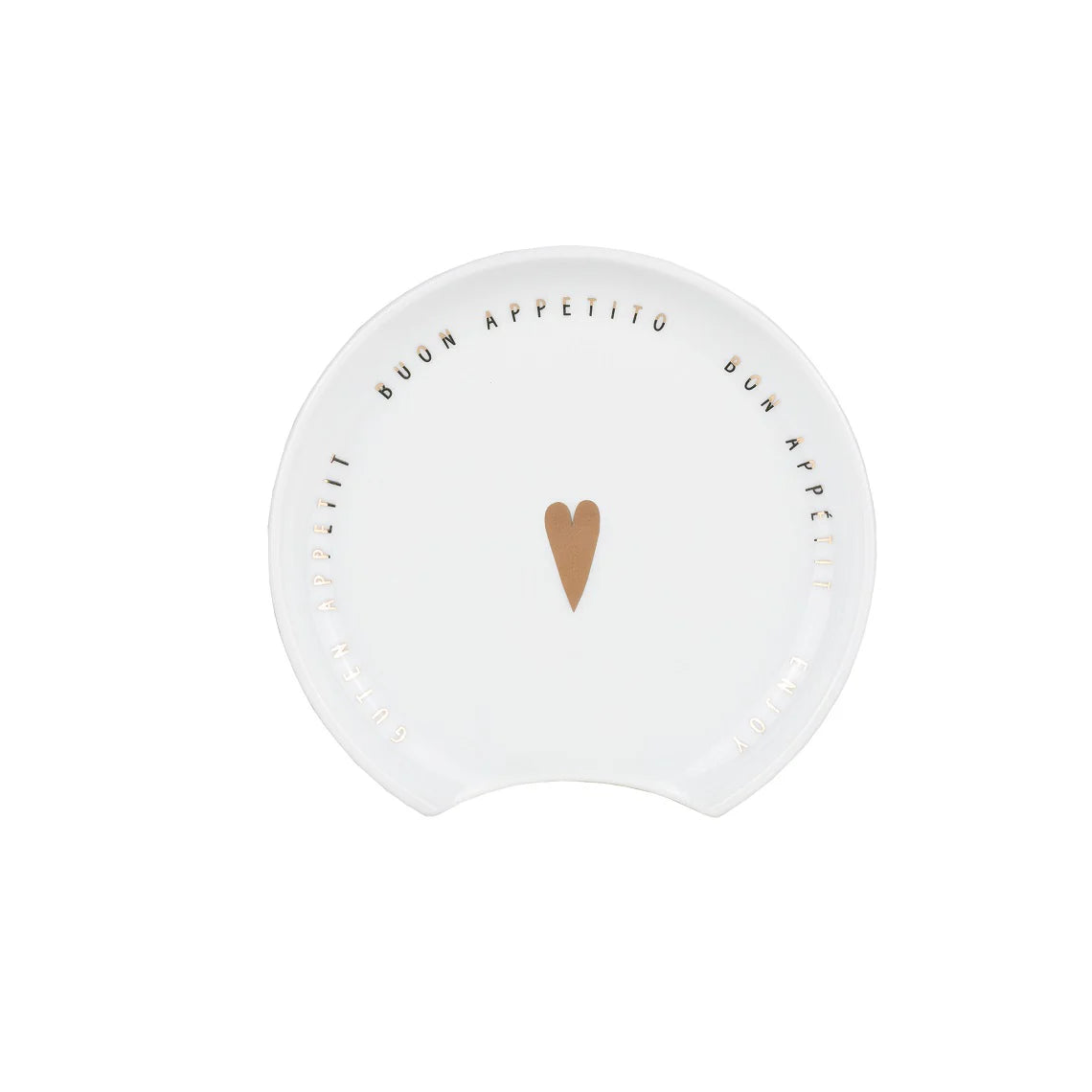 Bon Appetit Porcelain Spoon Rest - R16172