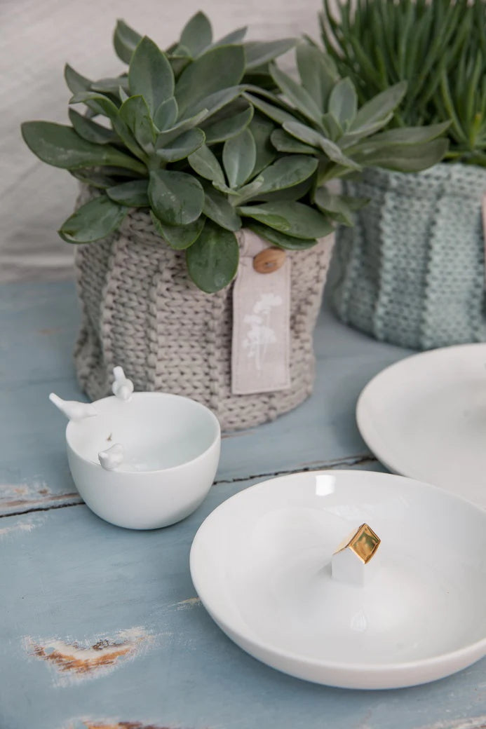 Bowl flock of birds 7.7 -r11326