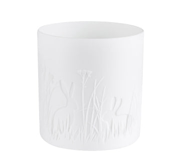 Porcelain Light Bunny Meadow - R17192