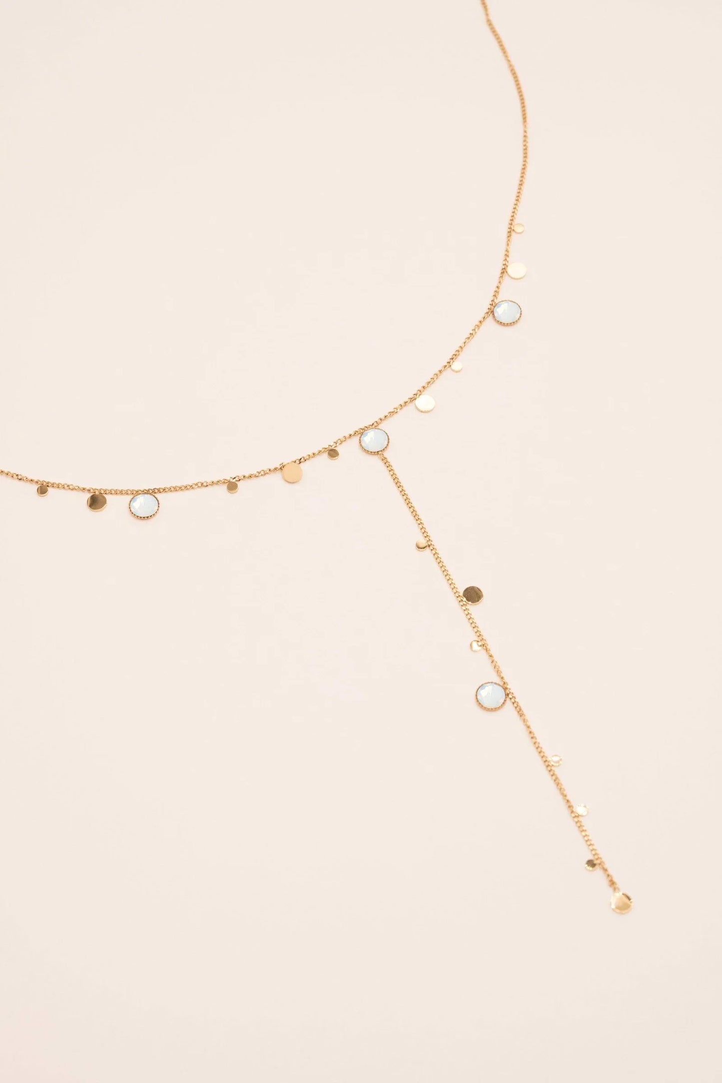 Khalissa Y Necklace Gold