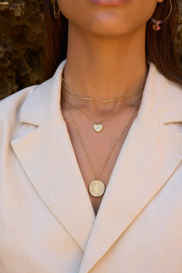 Poppyne Necklace Gold