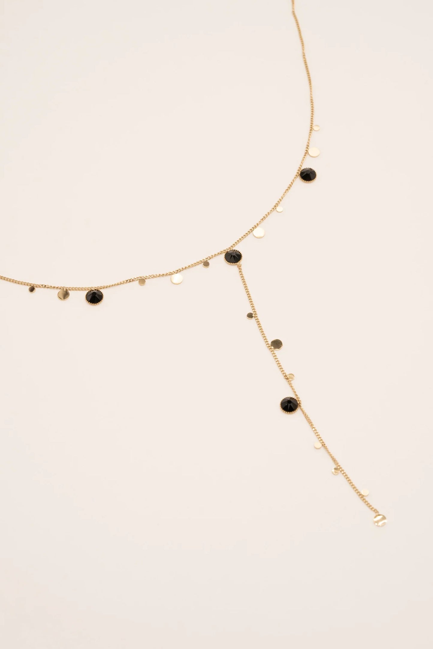 Khalissa Y Necklace Gold