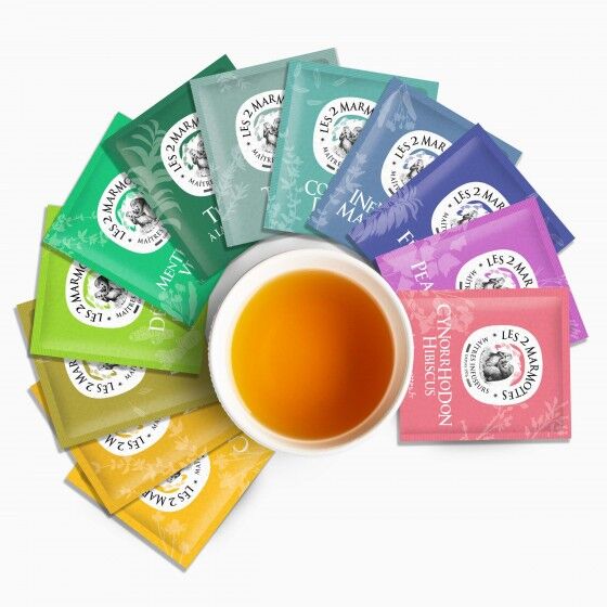 LES 2 MARMOTTES Autumn & Winter Discovery Box Tea & Infusion