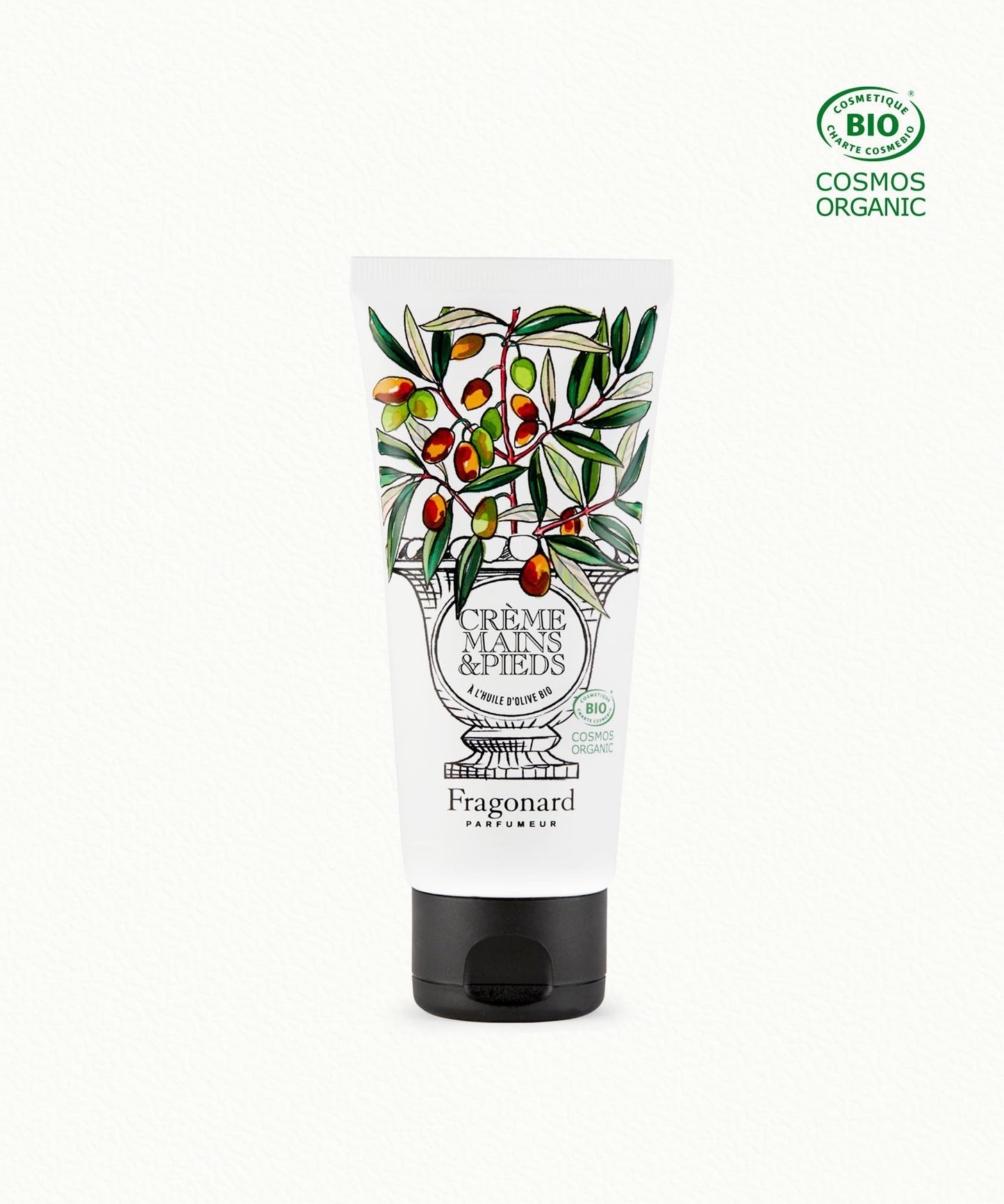 Hand & Foot Cream certified BIO ORGANIC with Olive Oil Soins Essentiels 100ml - Fragonard