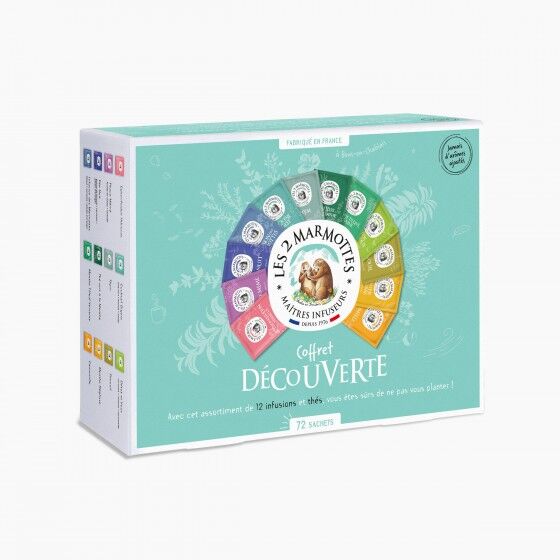 LES 2 MARMOTTES Autumn & Winter Discovery Box Tea & Infusion