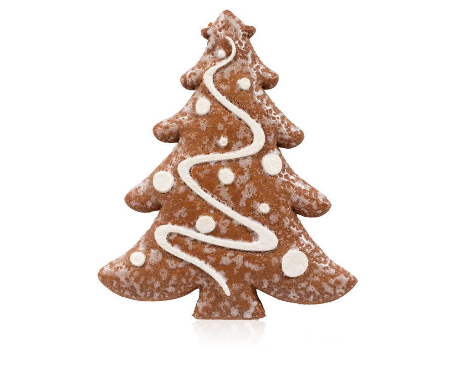 Gingerbread Christmas tree soft biscuit 3oz - Maison Alsacienne