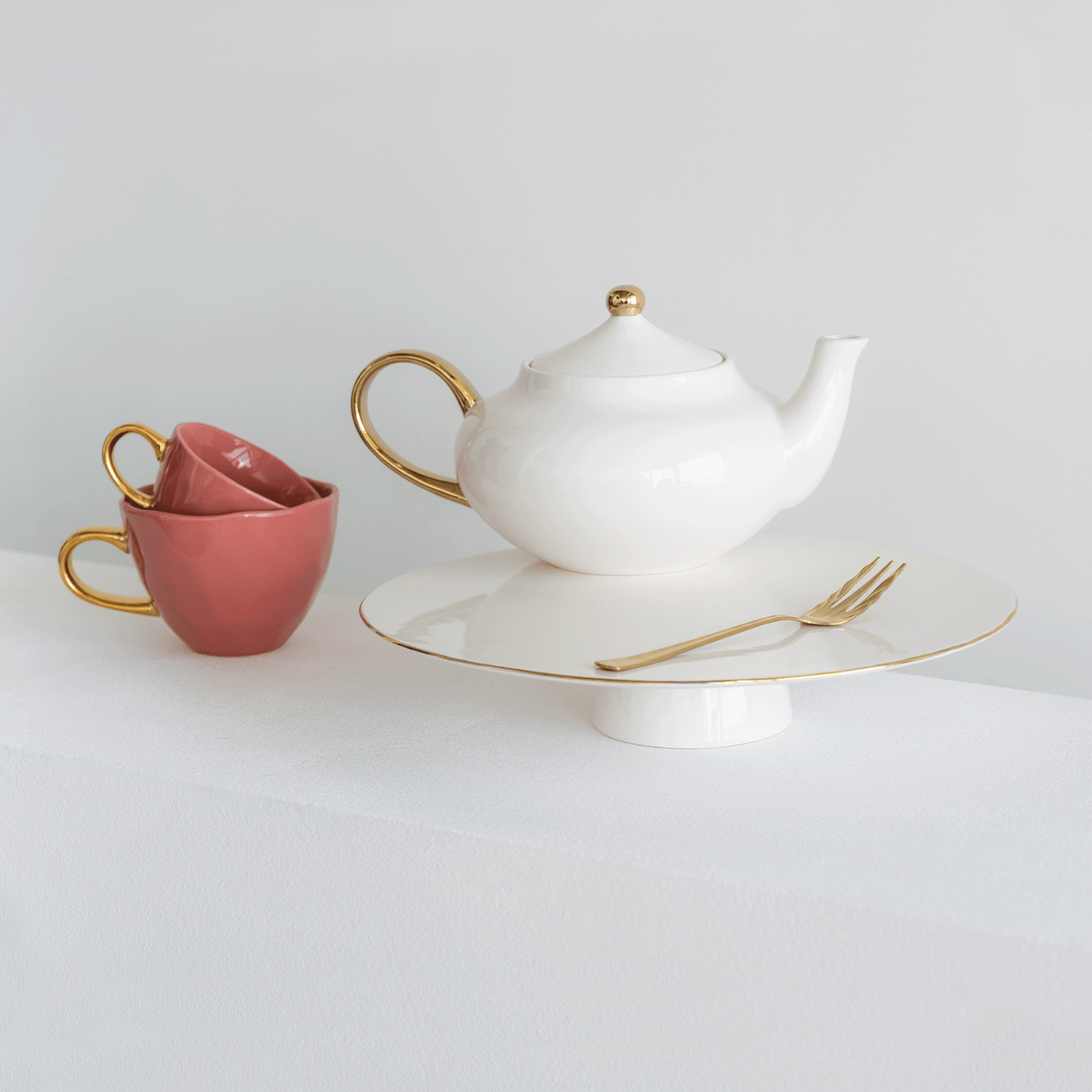 Tea Pot Porcelain 106428 White