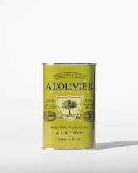 Garlic & Thyme Infused Olive Oil A l’Olivier