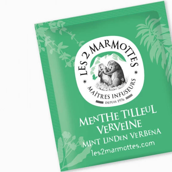 LES 2 MARMOTTES INFUSION MENTHE TILLEUL VERVEINE
