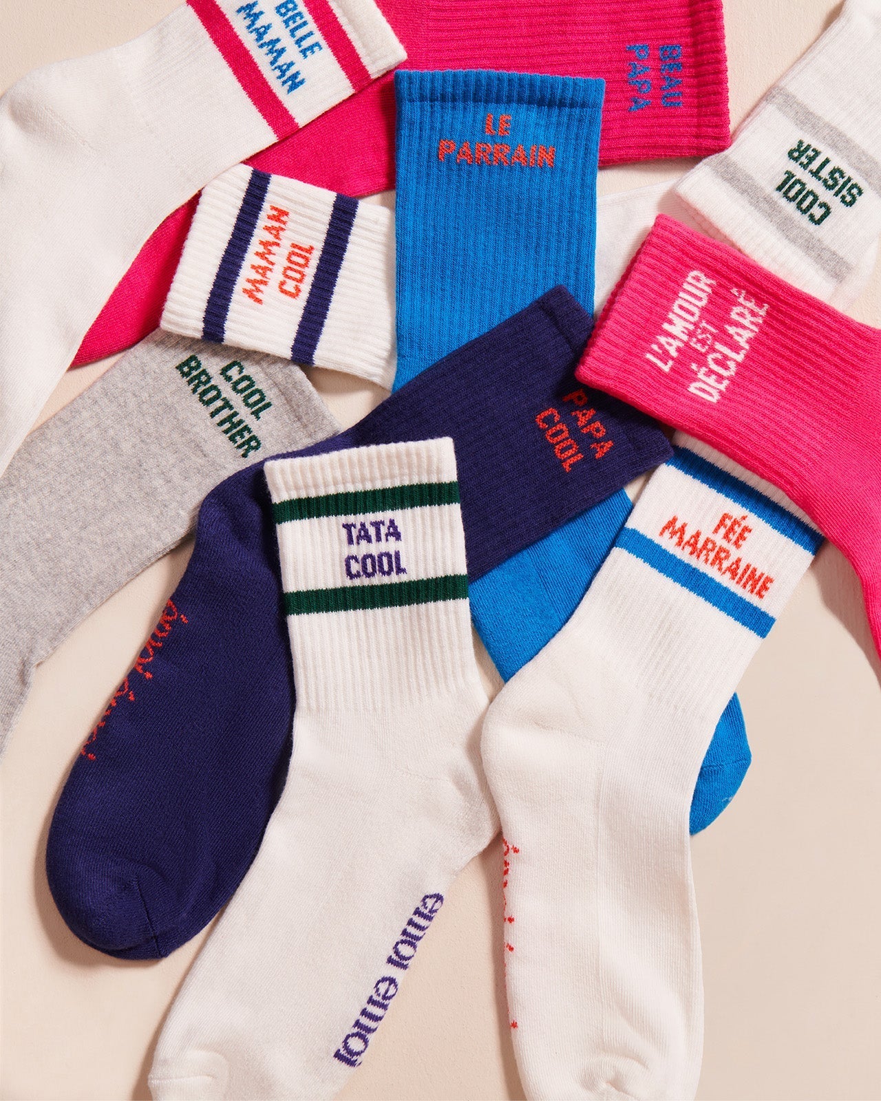 Socks “Papa Cool” Navy