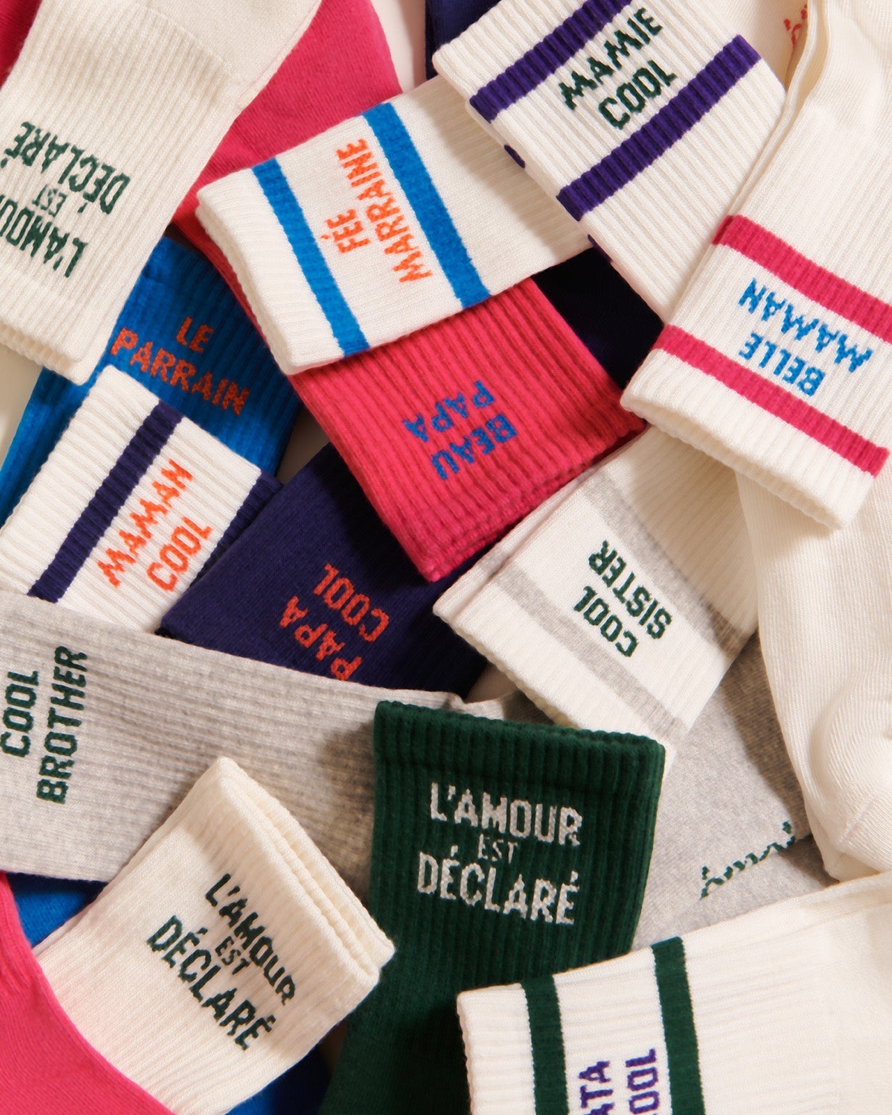 Socks “L’Amour est déclaré” Women/Men