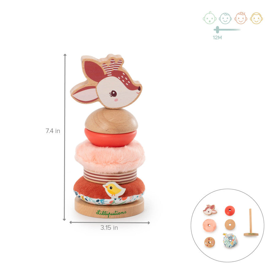 Stella Stacking Pyramid - Lilliputiens