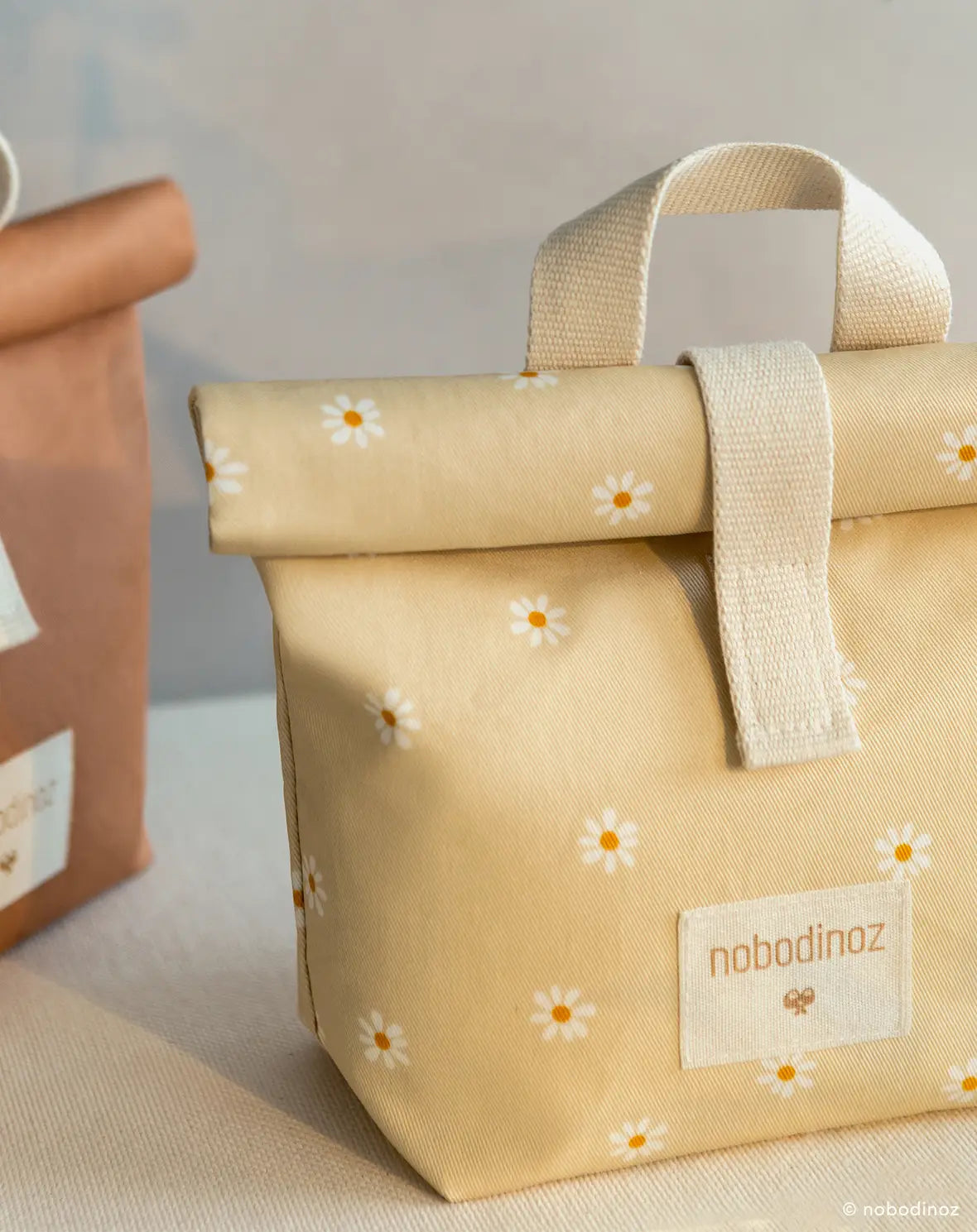 Sunshine ECO lunch bag - daisies