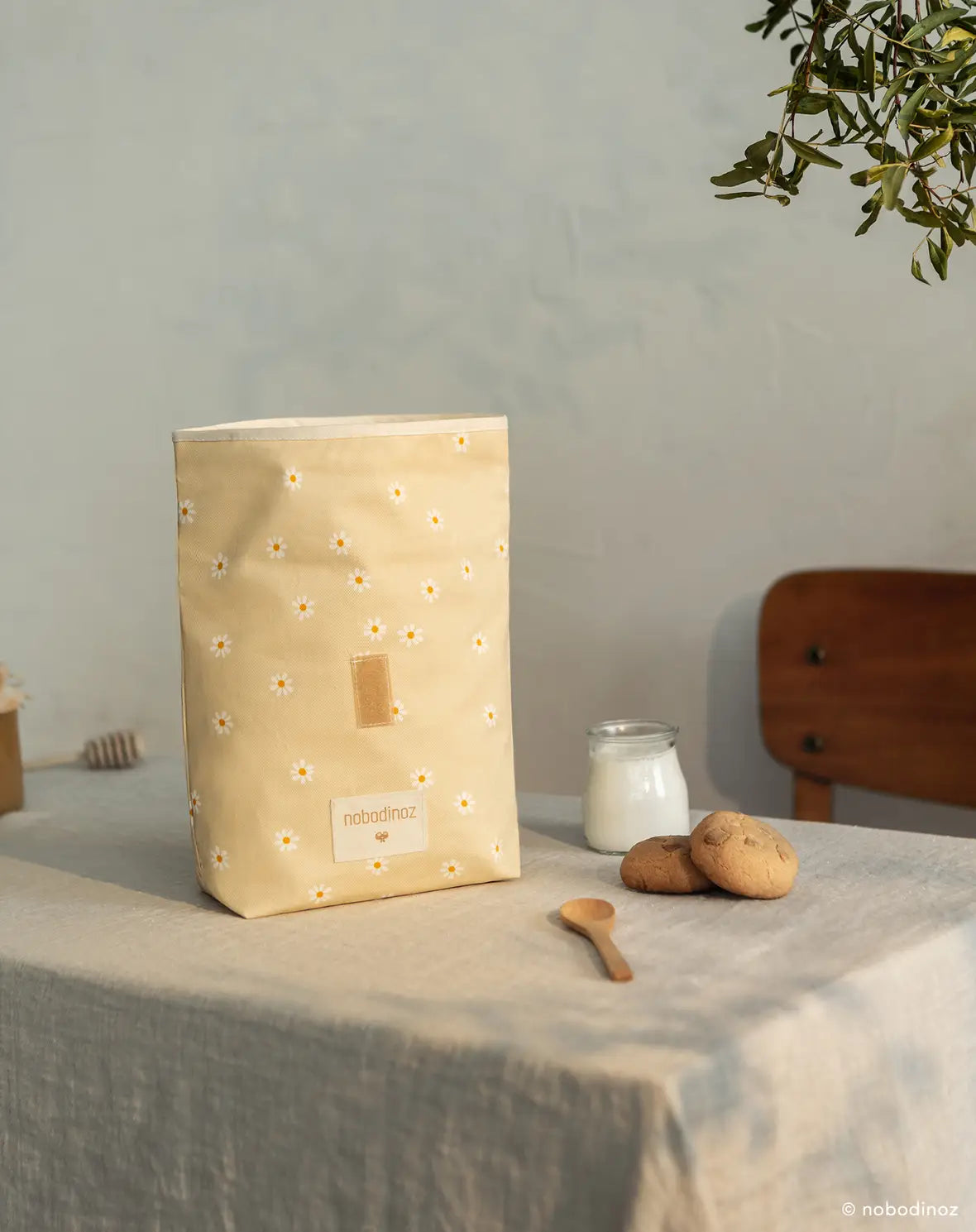 Sunshine ECO lunch bag - daisies