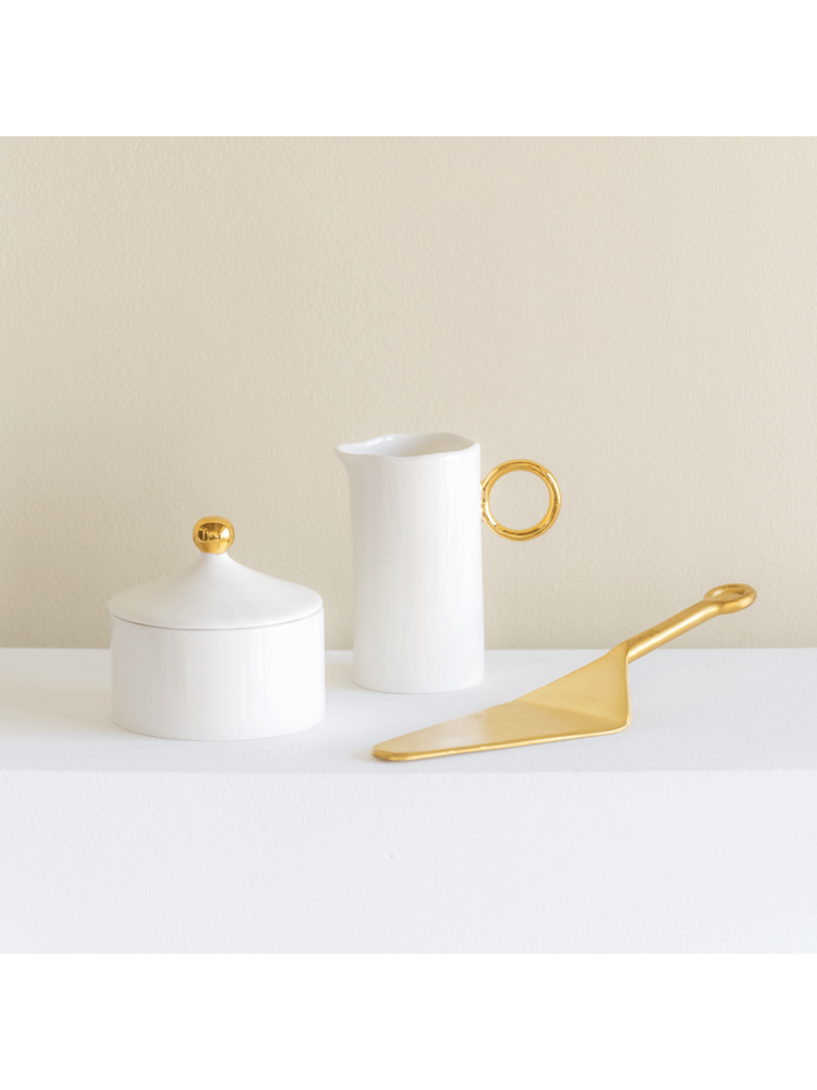Cake Server Brass Gold 105915
