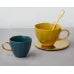 MUG TEA 105031 AMBER GREEN