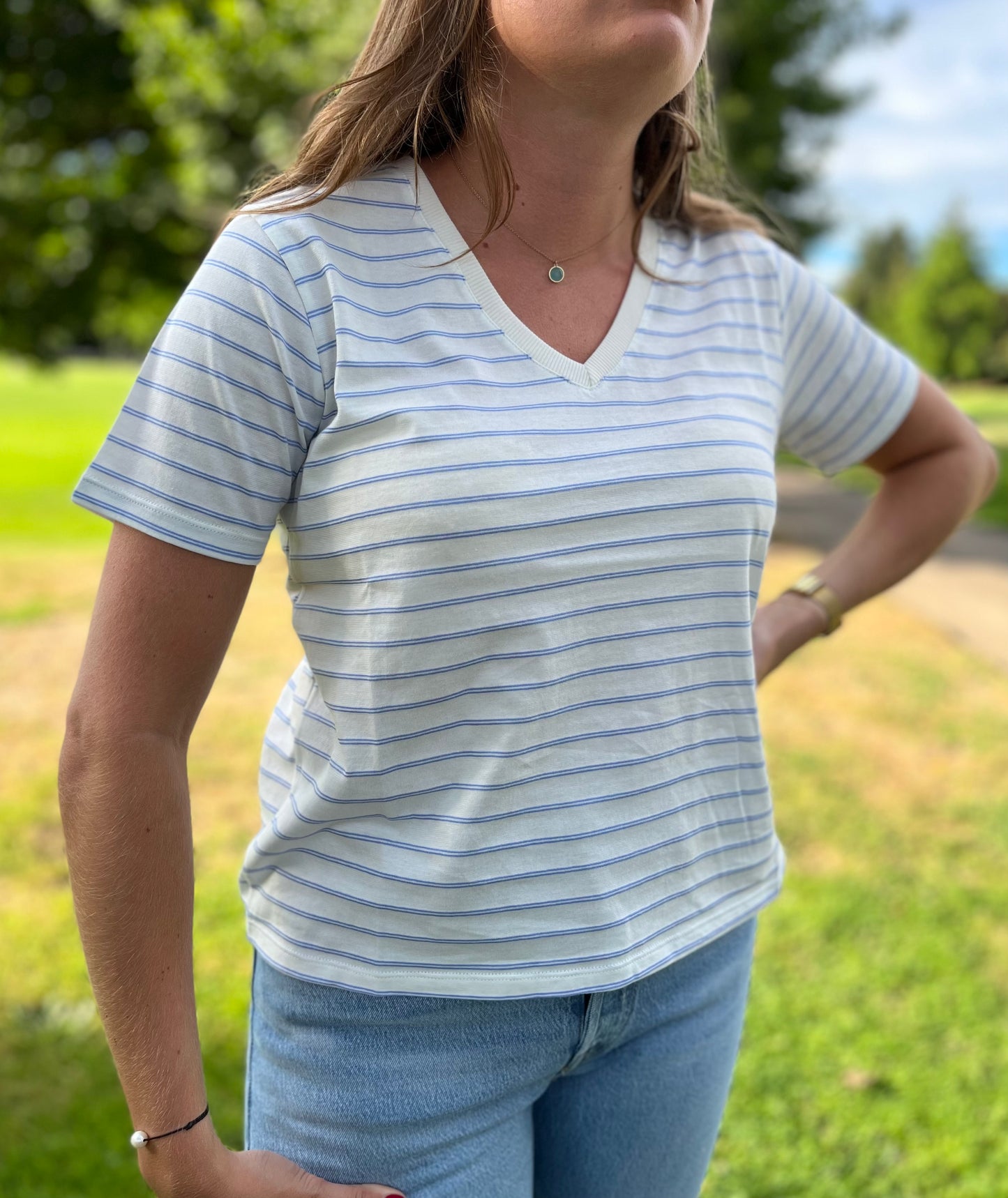 Marin T-shirt Blue