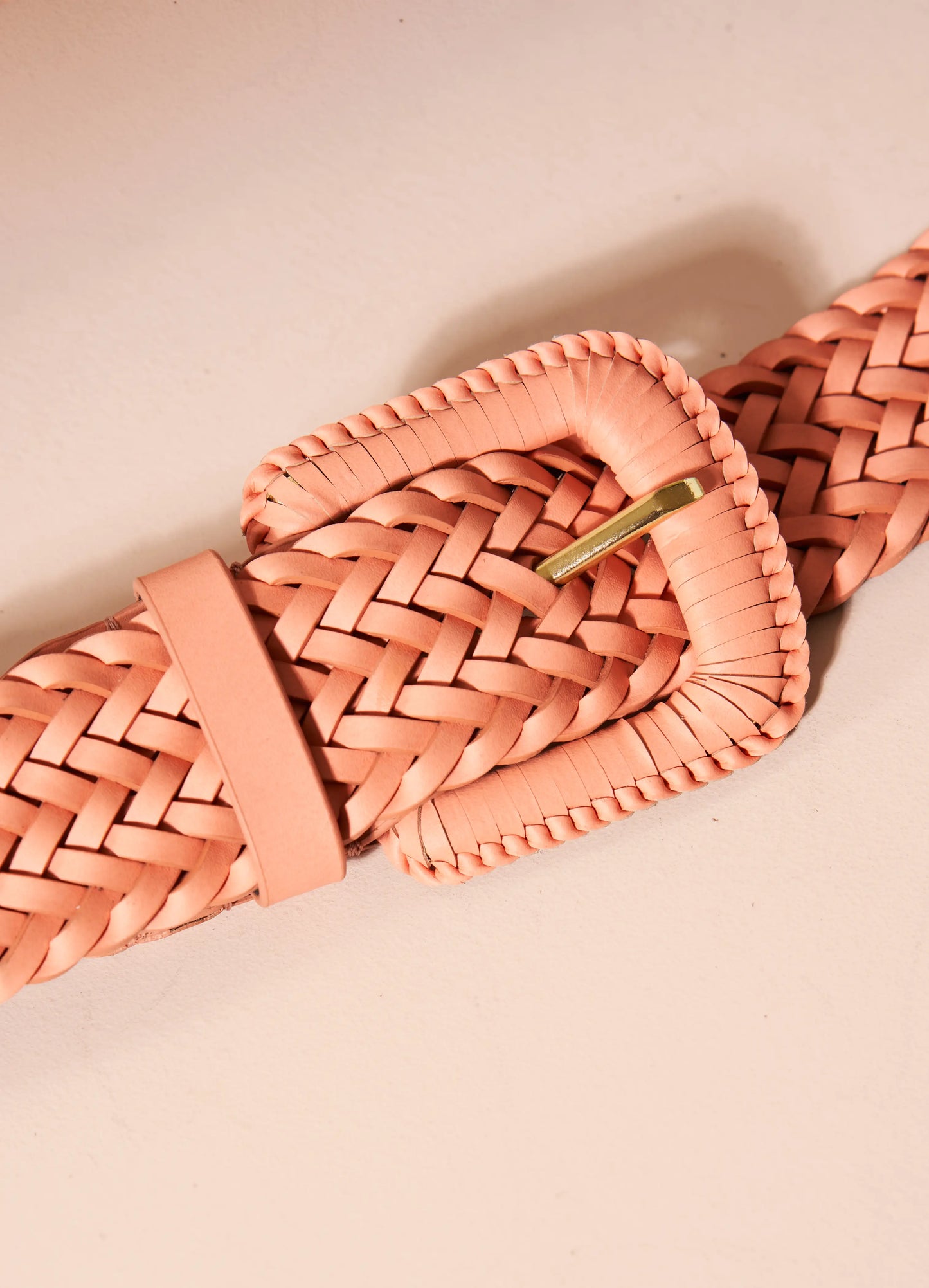 Malo Braided Belt Coral