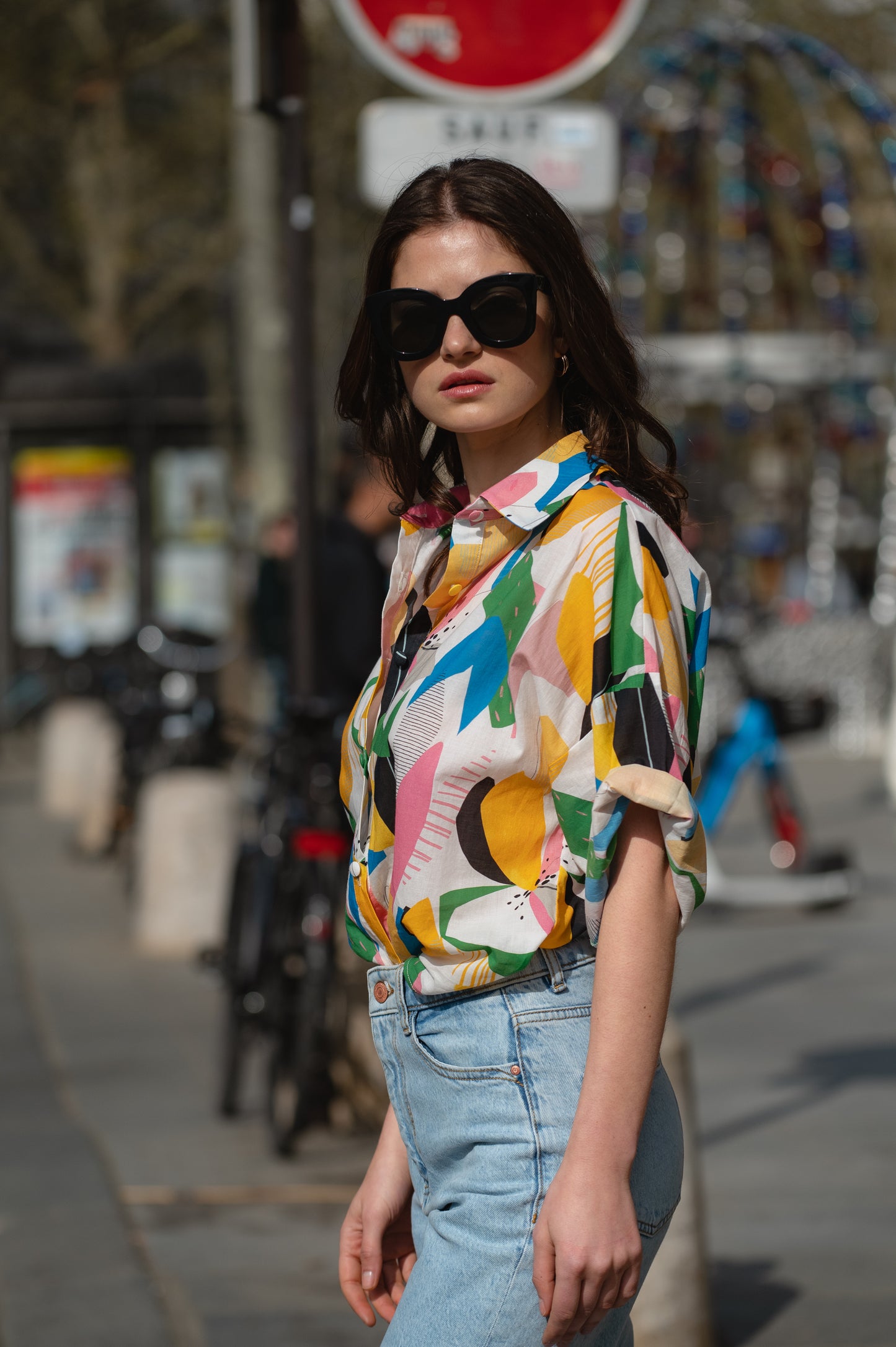 Agathe Shirt Print