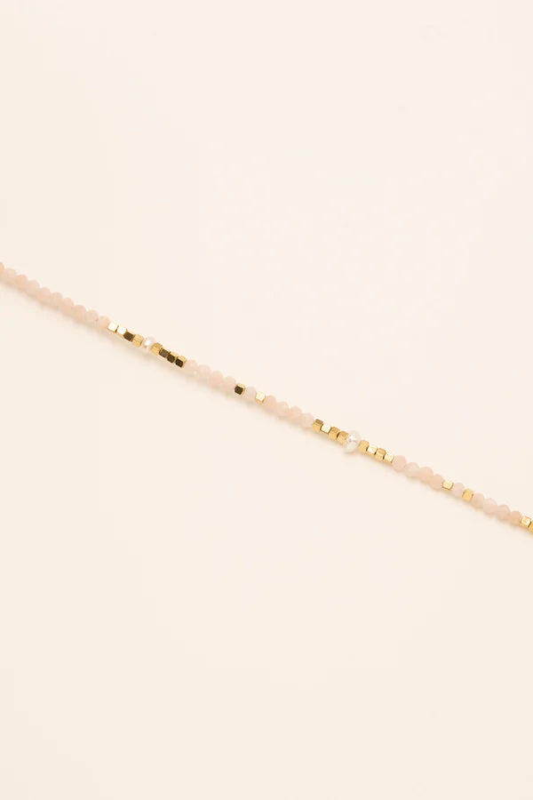 Braceline Bracelet Natural Stones Gold