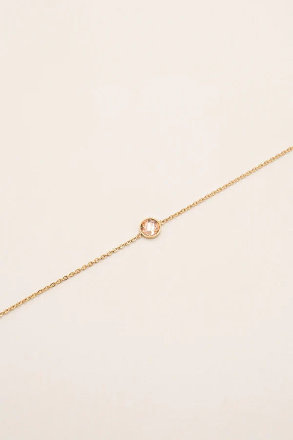 Sohan Bracelet Gold & Swarovski Crystals