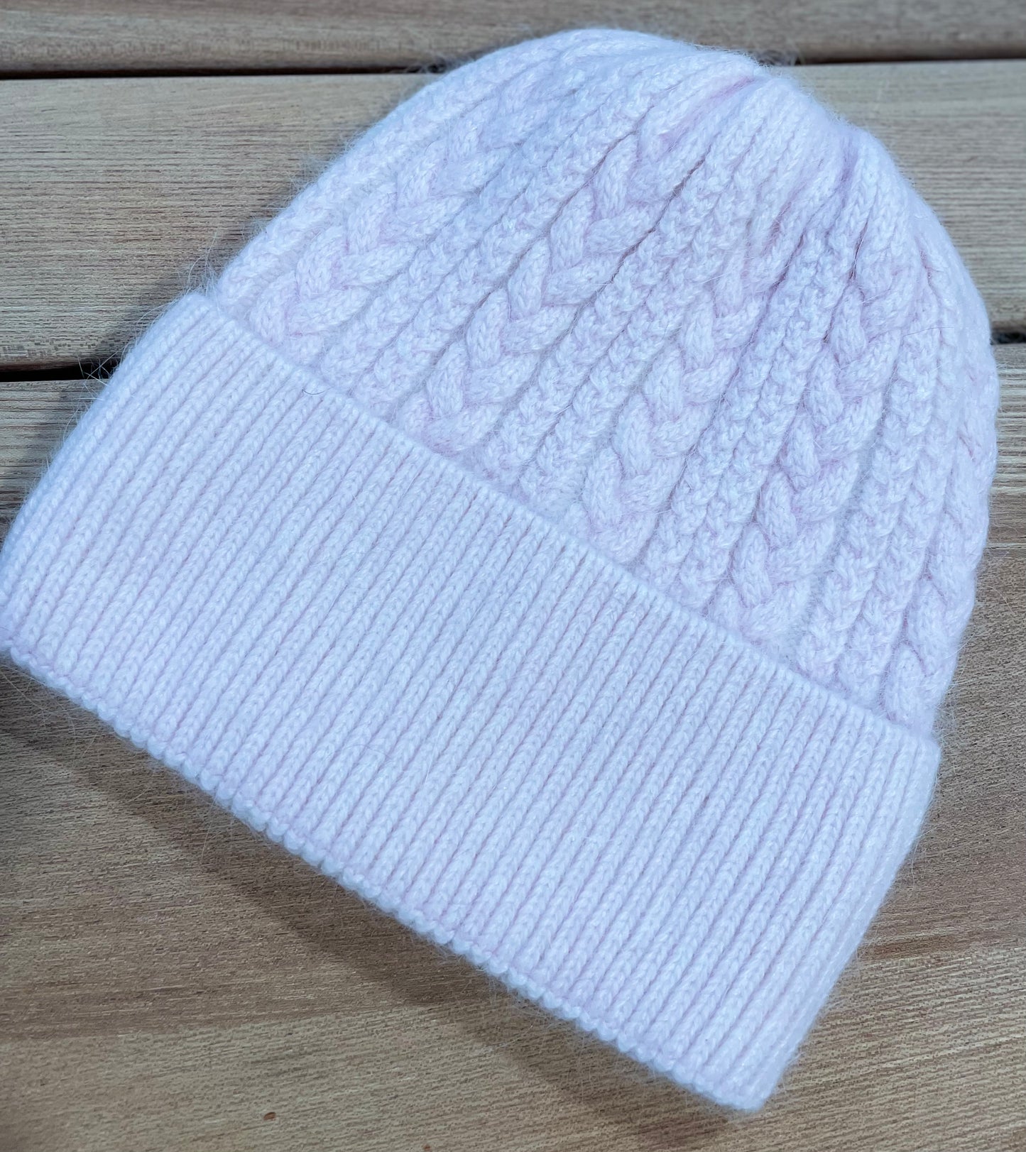 Wool Beanie Pink