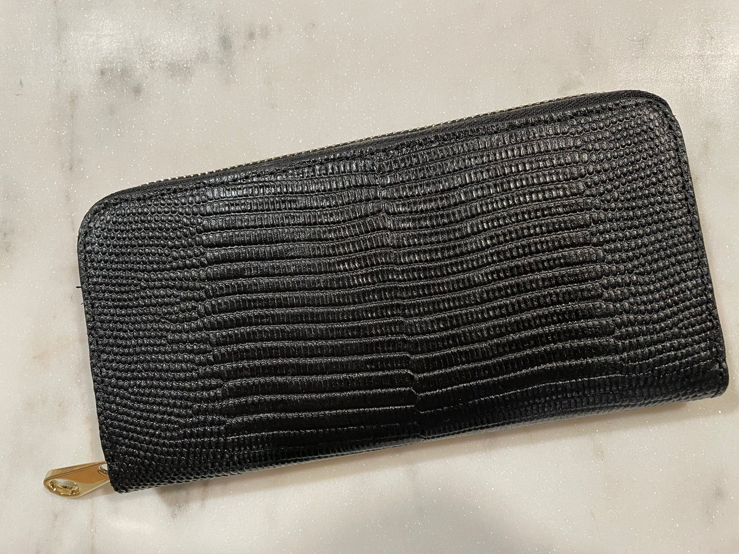 Leather Zip Wallet